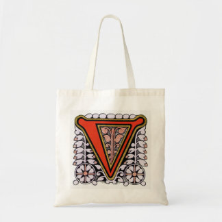 Floral 'V' - Bag