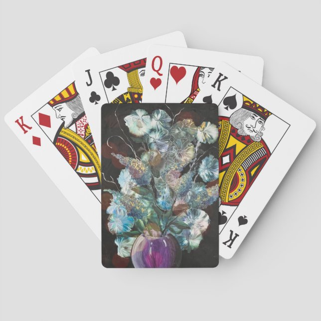 Floral Vase Playing Cards (Back)