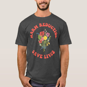 Floral Vibe Harm Reduction T-Shirt