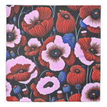 FLORAL VIBEZZ Duvet Cover