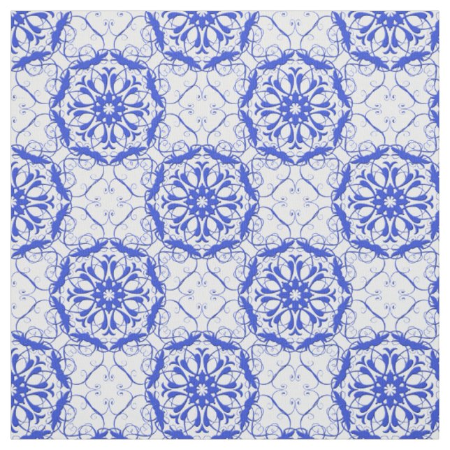 floral victorian lace. fabric (Swatch)
