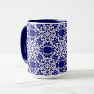 floral victorian lace. mug