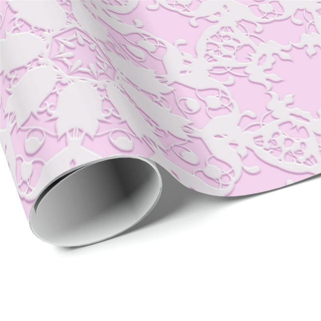 floral victorian lace. wrapping paper (Roll Corner)