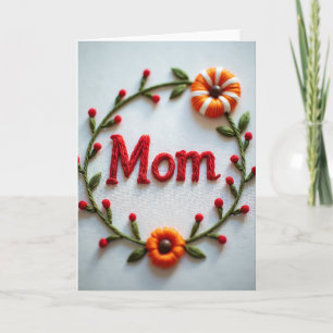 Floral Vines Mother Card