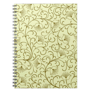 Floral Vintage: Beautiful Backdrop Illustration Notebook