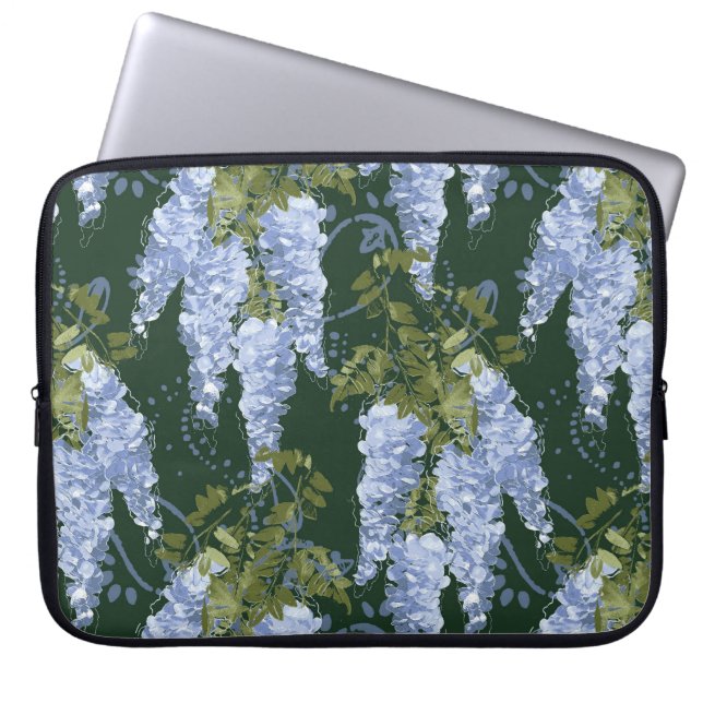 Floral Vintage Laptop Bag (Front)