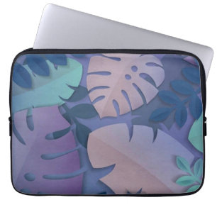 Floral Vintage Nature Painting Colourful Laptop Sleeve