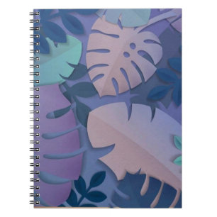 Floral Vintage Nature Painting Colourful Notebook