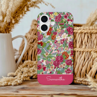 FLORAL VINTAGE PATTERN iPhone / iPad case
