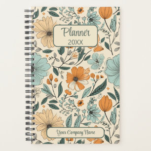 Floral Vintage Pattern  Planner