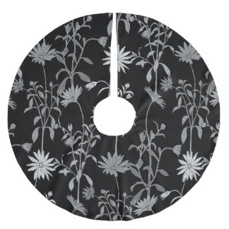 Floral vintage: seamless invitation background. brushed polyester tree skirt