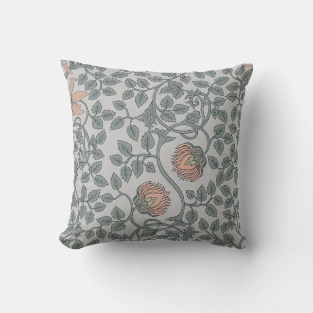 Floral vintage seamless pattern,  retro wallpapers cushion (Front)