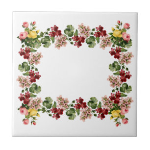 Floral Vintage tile