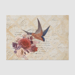 Floral Vintage Tissue Paper