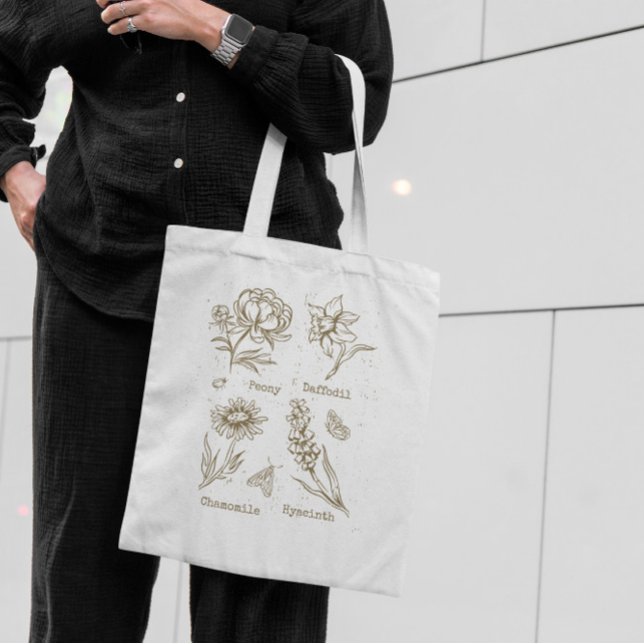 Floral Vintage Tote Bag (Creator Uploaded)