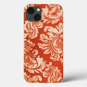 Floral vintage wallpaper background iPhone 13 case