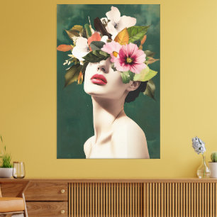 Floral Visions Canvas Print