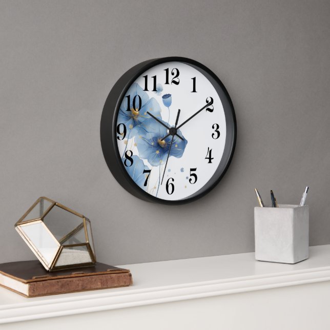 Floral Wall Clock (Office)