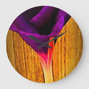 Floral Wall Clock