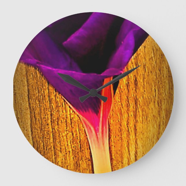 Floral Wall Clock (Front)