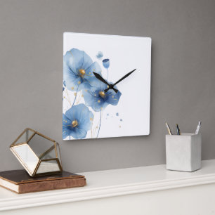 Floral Wall Clock