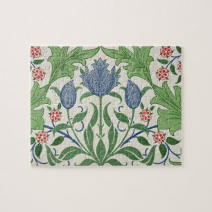 Floral wallpaper design jigsaw puzzle