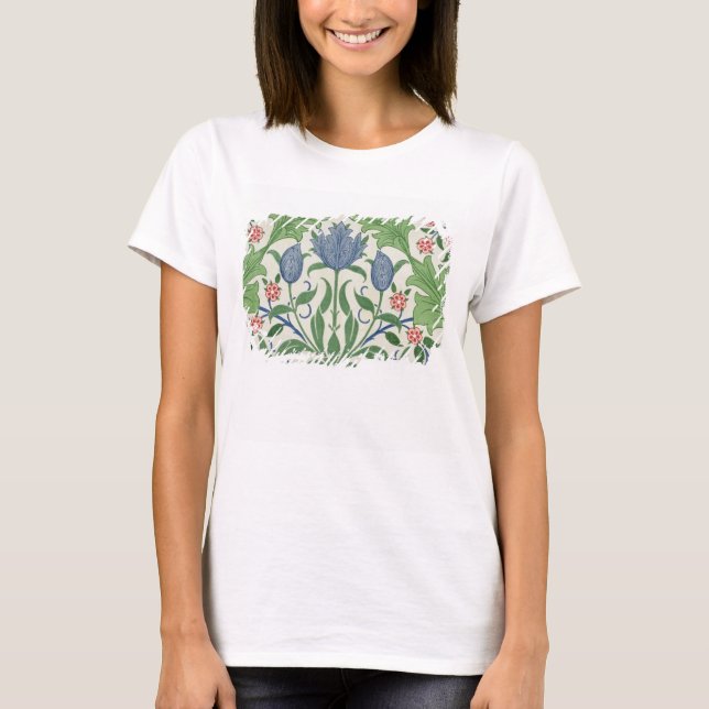 Floral wallpaper design T-Shirt (Front)