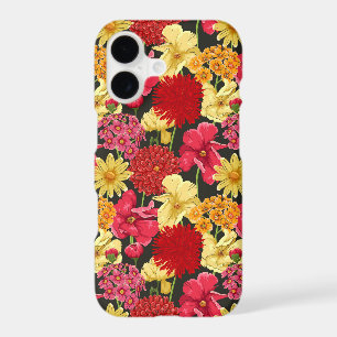 Floral wallpaper in watercolor style