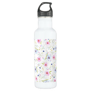 Floral Water Bottle