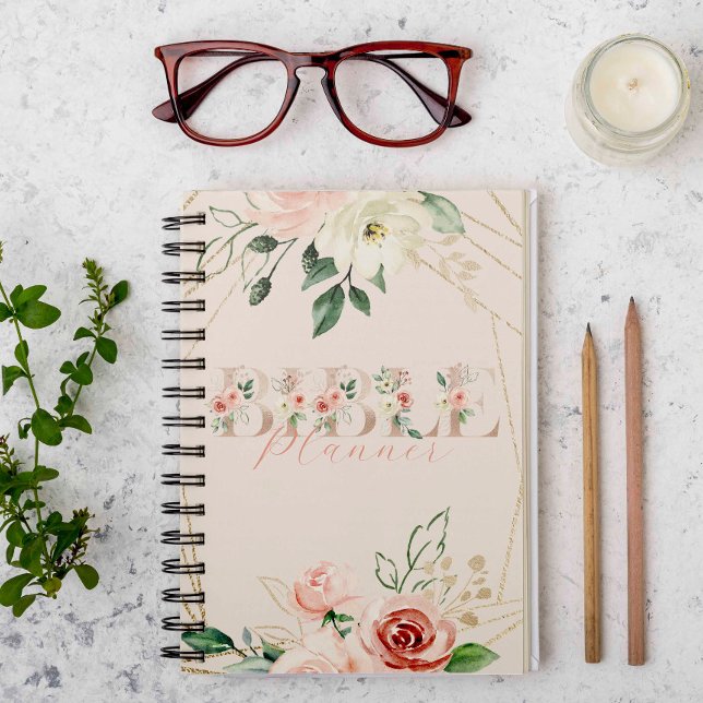 Floral Watercolor Bible Planner (Floral Watercolor Bible Planner)