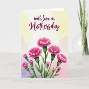 Floral Watercolor Design Card