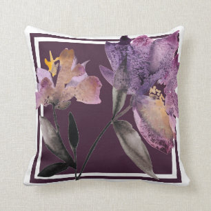 Floral Watercolor III Cushion