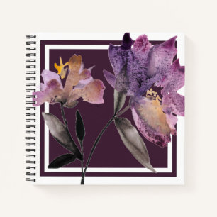 Floral Watercolor III Notebook