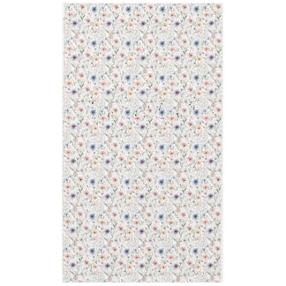 Floral Watercolor Styl Botanical Table cloth