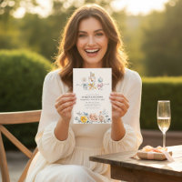 Floral Watercolor Twenty-One Birthday Party