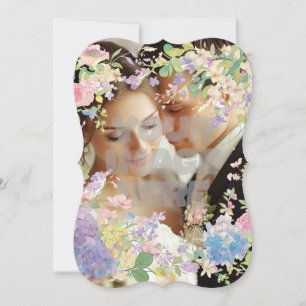 Floral Wedding Border Customisable Image