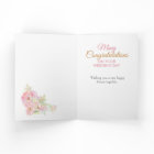 Floral Wedding Day Congratulations