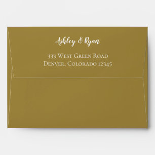 Floral Wedding Envelope