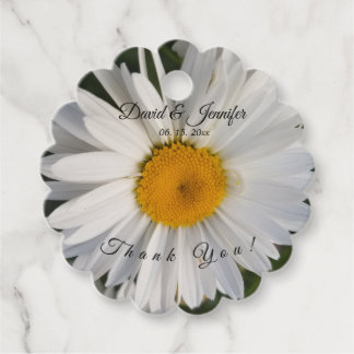 Floral Wedding Favour Tag