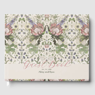 Floral Wedding Guest Book