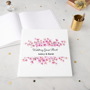Floral Wedding  Guest Book