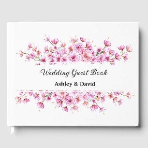 Floral Wedding  Guest Book