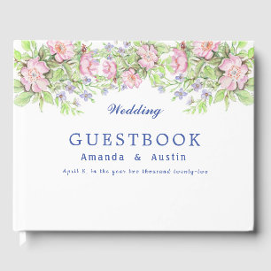 Floral Wedding Guestbook