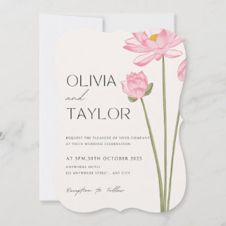 Floral Wedding Invitation