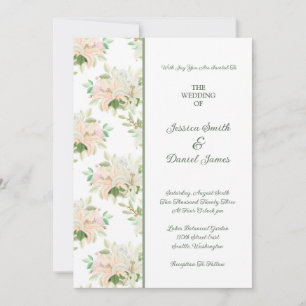 Floral Wedding Invitation