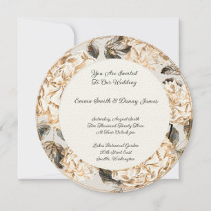 Floral Wedding Invitation