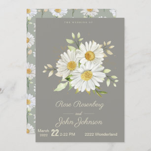 Floral Wedding Invitation