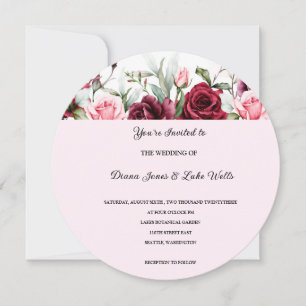 Floral Wedding Invitation