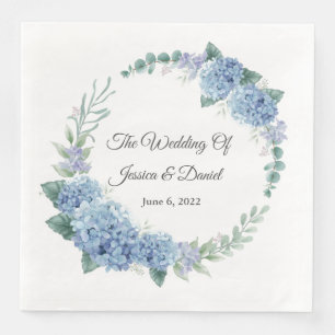 Floral Wedding      Napkins