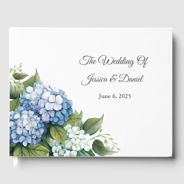 Floral Wedding Non Guest Book (Front)